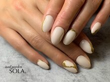 ソラ(SOLA.)/冬ヌーディー×ゴールド