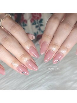 上品オフィスネイル