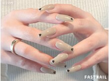 ファストネイル 錦糸町店(FAST NAIL)/シンプルハートホログラムネイル