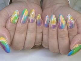 プルメリアネイル