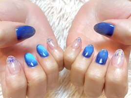 ブルーマグ×ラメ【定額】