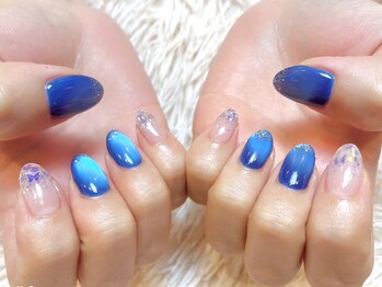 ブルーマグ×ラメ【定額】
