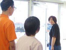 よはくの雰囲気（身体が楽になり、笑顔がお帰りいただけるように心がけています）