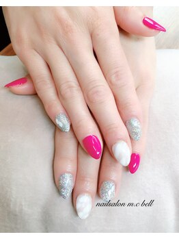 エムシーベル(m.c bell)/春カラーニュアンスマーブル