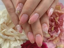 ディーネイル 天王寺(D-nail)/(松崎)春先取り♪お花nail