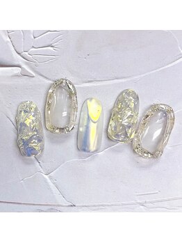 ネイルアンドまつげ リュフェール 五反田(Nail Lufaire)/ザクザク氷ネイル