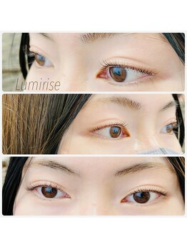 ルミライズ(Lumirise)/お客様デザイン#まつげパーマ