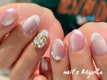ネイルズミューコ(nail's MyuCo)/オンブレフレンチ