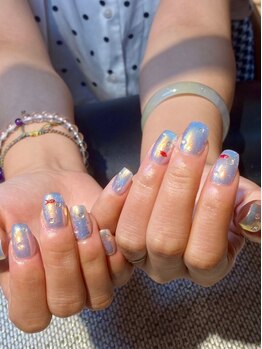 カップオブネイル 池袋店(Cup of nail)の写真/お好きな動画や映画を見ながらネイルができる♪【サンプルから選べる♪】定額ネイル￥7980 →￥4980