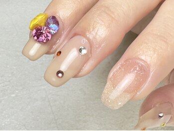 ネイルサロン クランベリー(Cranberry)/228.手肌華やぐアート4本コース