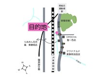 エヌズ(N's)/周辺地図