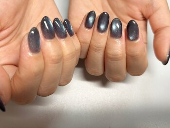 日和/マグネットネイル