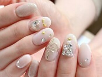 サロン ラーラフ(Salon)の写真/持込みデザインOK★300種類以上のパーツ品揃え◎色違いパーツもあるので貴方だけのdesignをお任せ下さい♪