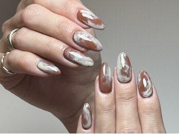 アケネイル 錦糸町店(Ake Nail)の写真/NEWOPEN☆持ち込みart120分¥9980☆おまかせデザイン大歓迎☆イベント前の推しネイルも◎美フォルム&長持ち