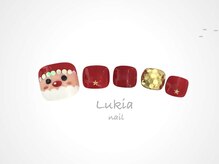 ルキア(Lukia)/クリスマス☆サンタネイル