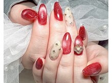 ジェー エス シー ネイル(J.S.C.nail)/ビジューネイル/観光風/ちゅるん