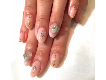 ネイルサロン ドレリッチ 大宮店(drerich)/ヌーディー天然石