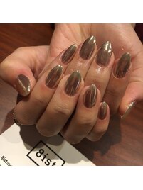 シースルーミラーネイル[新宿]
