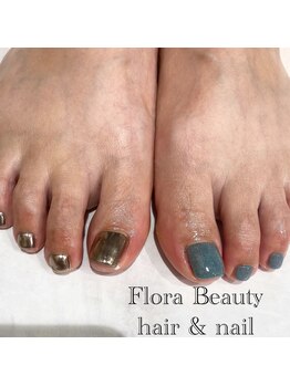 フローラビューティ(Flora Beauty)/ミラーフットネイル【岡山】