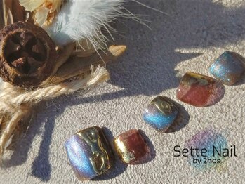 セッテネイル(Sette Nail)/偏光カラーマグネットデザイン