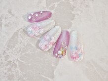 ラルネイル 大宮(Lull. nail)/＊キラキラ＊フラワー＊