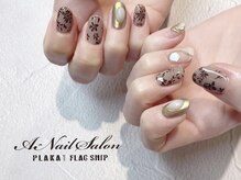 エーネイルサロン プラーカ本店(A-Nail Salon)/ボタニカルネイル