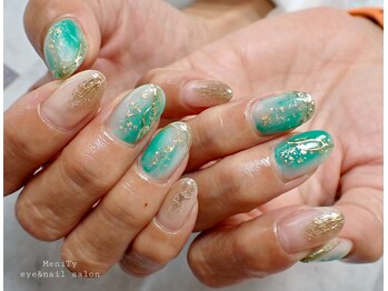 メニティ(MeniTy)/グリーン×ゴールド