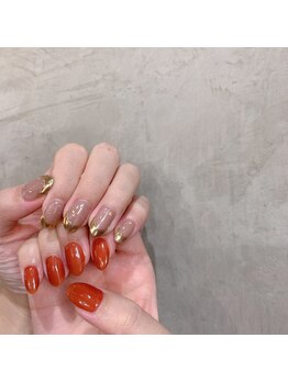 アティックネイルアトリエ(attic nail atelier)/アシメネイル★