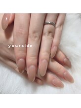 ユアサイド(yourside)/ヌーディ ワンカラー