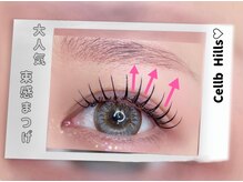 セレブヒルズ あざみ野店(Celeb Hill’s)/束感まつげパーマ