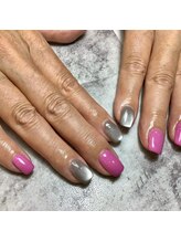 アイ アンド ネイルデイ 桂(EYE＆NAIL DAY)/お客様ネイル！