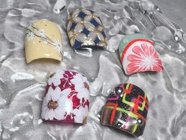 定額フット親指デザイン