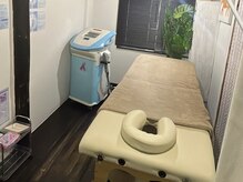 Ayus健軍店 まつげパーマ/パリジェンヌ/エクステ/メンズ眉毛/脱毛/肩こり/ヘッドスパの雰囲気(効果が早い脱毛を完全個室で回りを気にせずに可能◎)