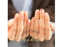 ニカ 河堀口(nika)の雰囲気(ナチュラルカラーにさりげない大人の上品アート)