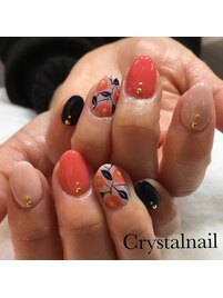 フラワーネイル