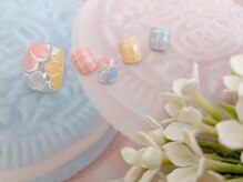 ネイルサロン&スクール ジーナ(GINA)/パステルフラワーネイル