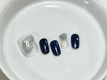 カラ ネイル 中津店(calla nail)/シンプル☆フットネイル