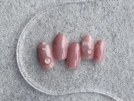 水滴ネイル　カジュアル