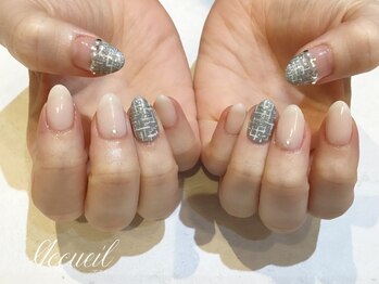 アクイユ 銀座店(ACCUEIL)/ツイードネイル