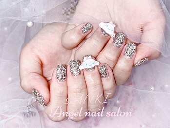エンジェルネイルサロン(Angel nail salon)/フラッシュXサンリオシナモン