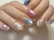 ネイルルームリラ 川崎(nailroom lilas)/定額＊フラワーネイル