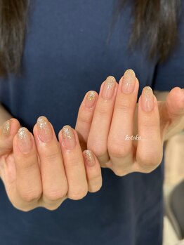 ユユネイル(uu_nail)/【ラメグラデーション】