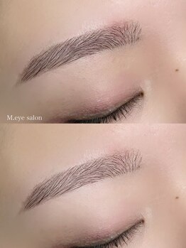 エムドットアイサロン(M. eye salon)/ストレートアーチ♪