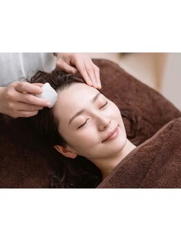 ヘッドスパで癒されたい