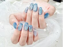 センシー ネイル スタジオ(Sensy Nail Studio)/深海の星空ネイル