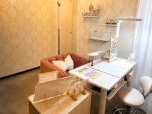 ヘブンビューティー(Heaven Beauty)の雰囲気（人目を気にせずくつろげるネイル専用個室）