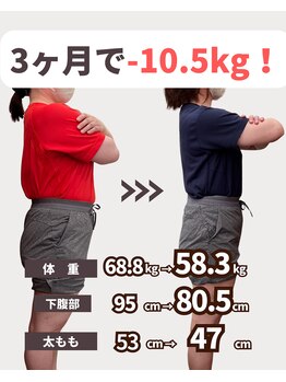 コアコア 伊丹カイロ整体院(core core.)の写真/【痩身美容整体】サイズダウンしたい方必見！運動不要・無理な食事制限なしで理想のくびれが手に入ります◎