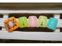 ネイルサロン ユーア(Yu a)/フット定額デザイン　￥9480