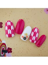 ラ カゼッタ(La casetta)/手描き和柄ネイル