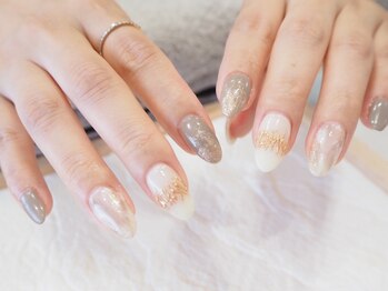 08ネイル(08 nail＆school)/リングラインネイル♪
